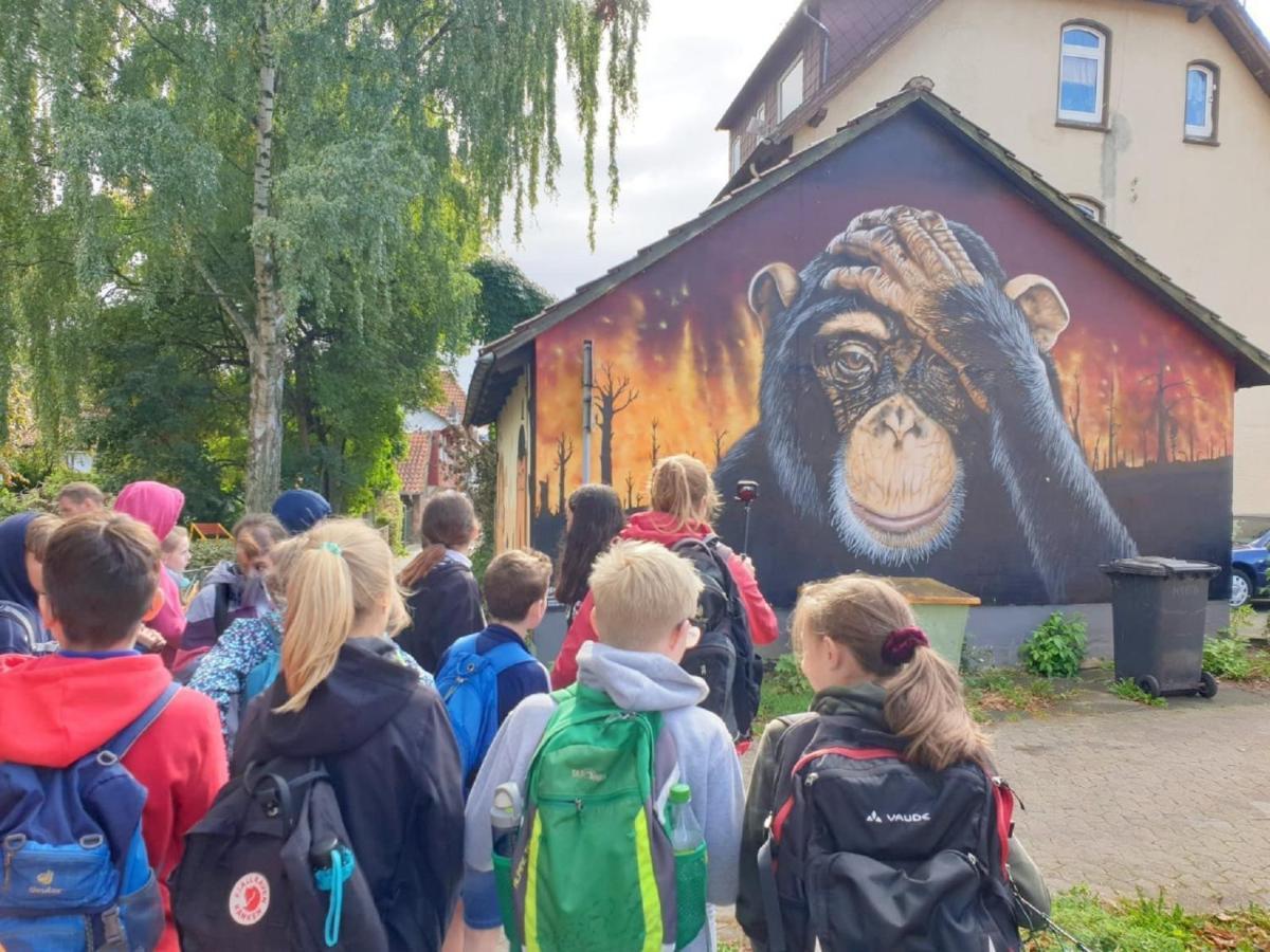 Fachwerk-Kultur-Pension Tangobruecke Einbeck Ngoại thất bức ảnh